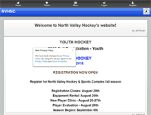 Tablet Screenshot of nvhsc.org